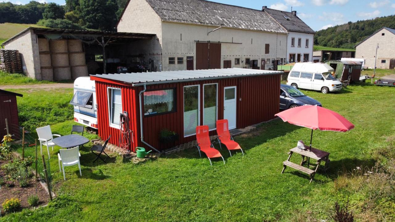 Tiny House Anneliese Hunde Okay Villa Oberbettingen Eksteriør billede
