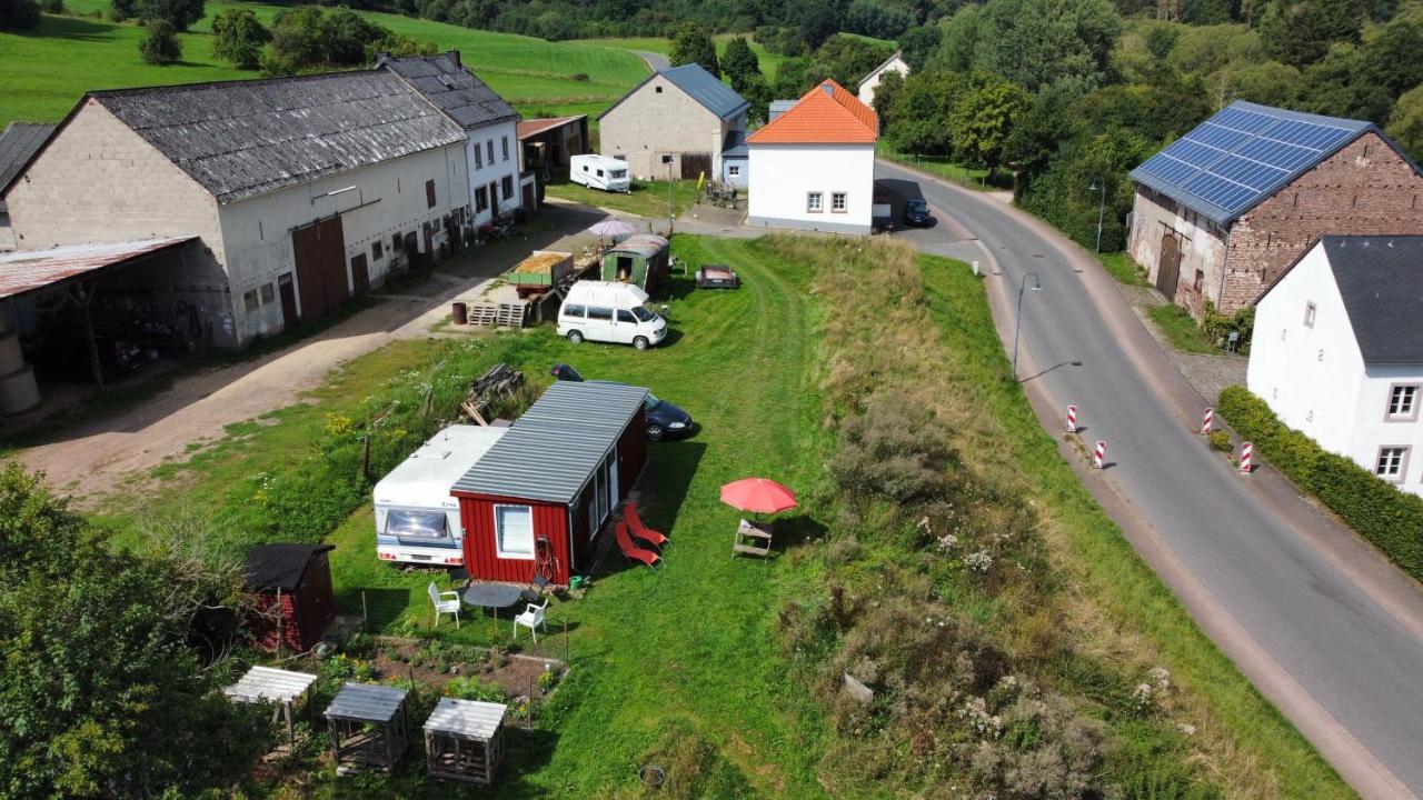 Tiny House Anneliese Hunde Okay Villa Oberbettingen Eksteriør billede